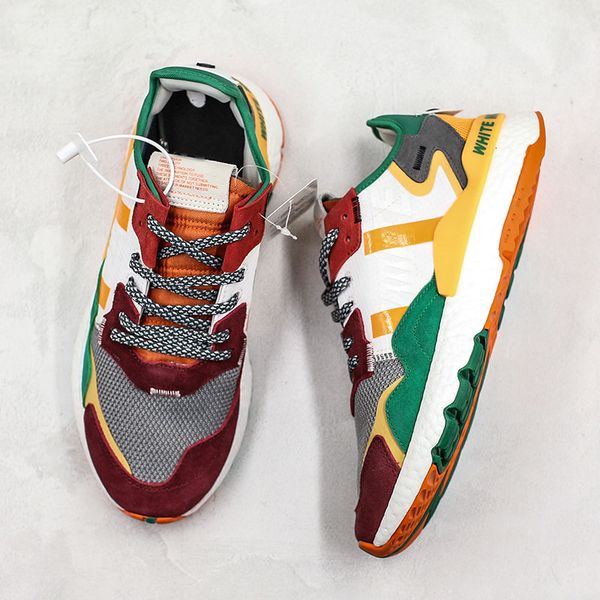 

ad nite jogger 2019 running shoes 3m orange green red yellow designer mens laser mesh sport trainers