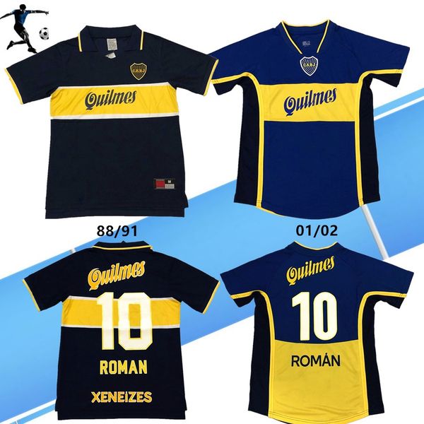 

1997 1998 boca juniors soccer jersey maradona roman classic retro 2001 2002 vintage camisa de futebol football shirt kit maillot de foot, Black;yellow