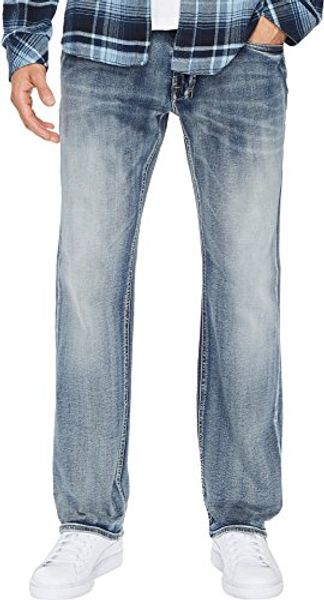 

buffalo david bitton men's six-x straight fit denim jean, Blue
