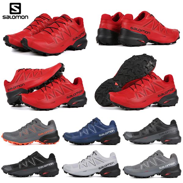

Wholesale Salomon Speed Cross 5 CS V Men Women Outdoor Running Shoes SpeedCross Black Designer Trainer Mens Athletic Sports Sneaker 36-46