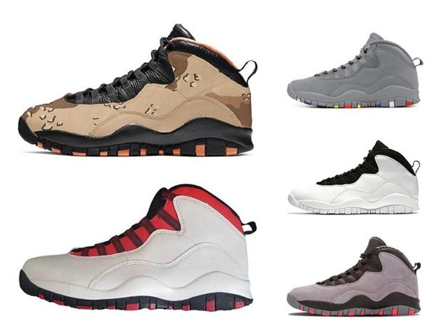 

designer  mens basketball shoes tinker cement westbrook desert camo i m back chicago dark smoke grey 10s men sports sneakers size 7-13, Black