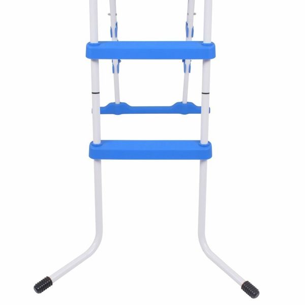 

3-step raised pool safety ladder 122 cm common tools