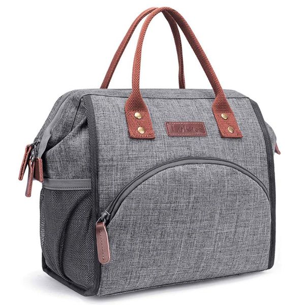 

обед сумка для мужчин женщин обед тотализатор сумка для напитков держатель большой прочный нейлон термальные закуски организатор изолированн, Blue;pink