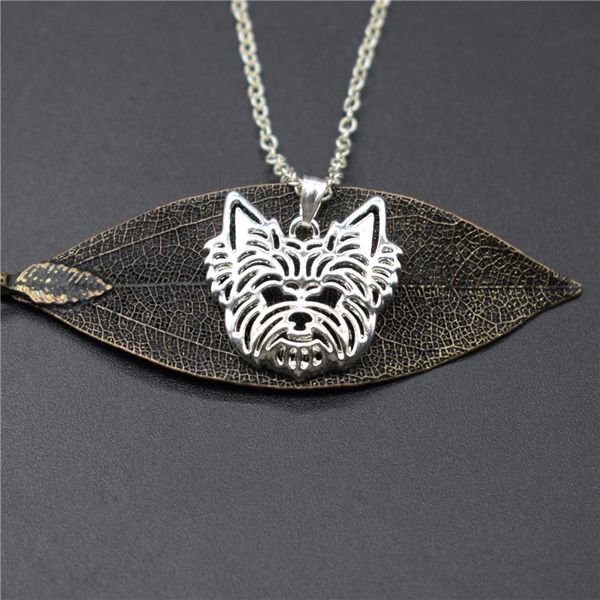 

elfin wholesale yorkshire terrier necklaces gold color silver color yorkshire terrier jewellery pendant necklaces women men