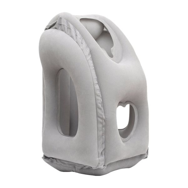 

inflatable travel pillow airplane neck pillow and head support for sleeping on the airplane train car home office