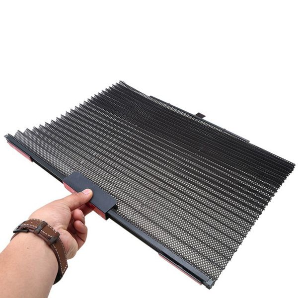 

car truck auto retractable side window curtain sun shield blind sunshade new