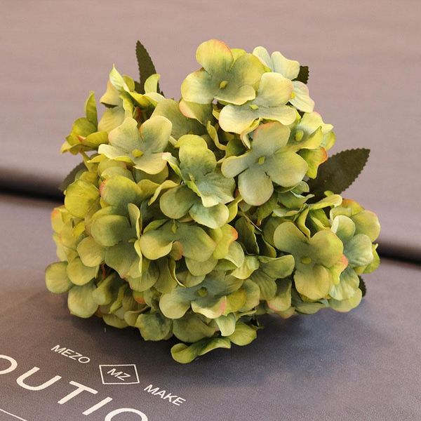 

искусственный цветок гортензии голова 47см поддельный silk single гортензии главная партия декоративные цветы свадьба бесплатная доставка