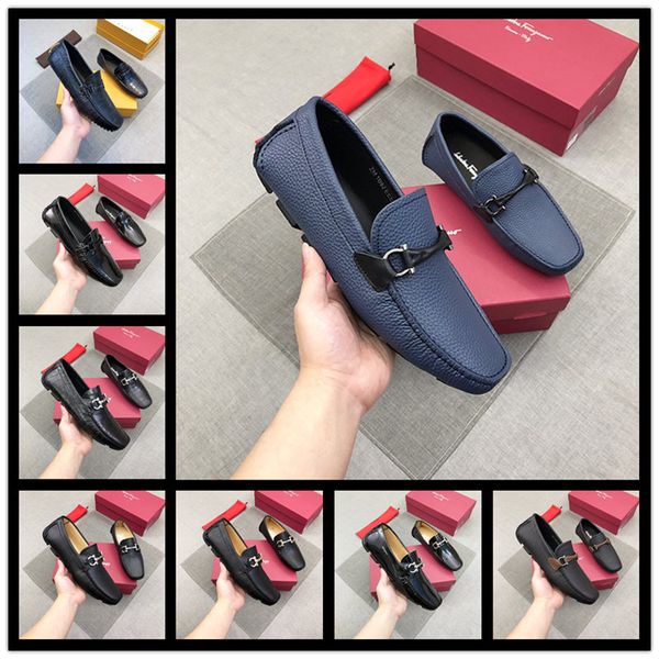 

new arrival italian leather designer new brand men dressing shoes oxford black white men's size 38-45 with box