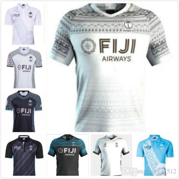 

2020 рубашки регби 2019 2020 фиджи мир джерси регби сборной кубок nrl трикотажного world fiji дом джерси рубашка фиджи rwc главной rugby, Black;gray
