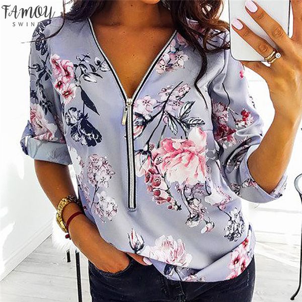 

women zipper print lace short sleeve v neck pullover shirt plus size harajuku women clothes 2020 loose 4xl 627 45, White