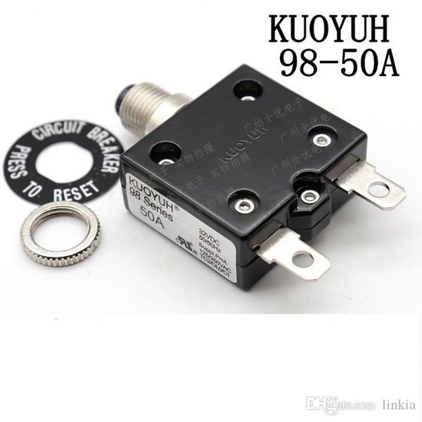 

taiwan kuoyuh 98 series-50a overcurrent protector overload switch