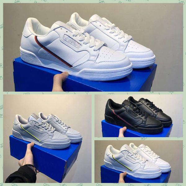 

act80a 2018 new 2019 arrival continental 80 men's women's shoes quality men women outdoor walking white black grey shoes size36-45