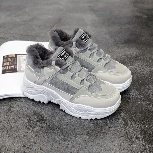 

jennifer sneakers women winter running shoes for women cotton plush mixed colors sport shoes woman winter zk-01