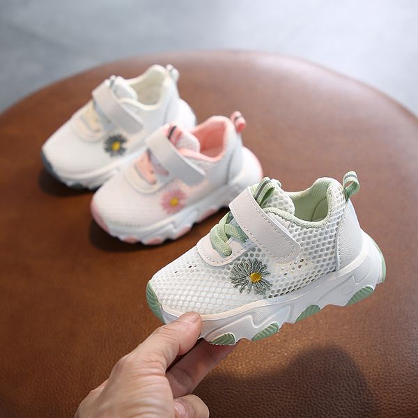 

baby toddler shoes children's sports shoes girls hollow mesh 1-6 years old running infant boy