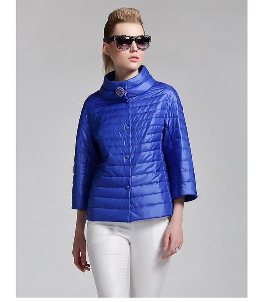 

new spring short women fashion coat padded cotton jacket jacket outwear warm 100% parka womens clothing, Black