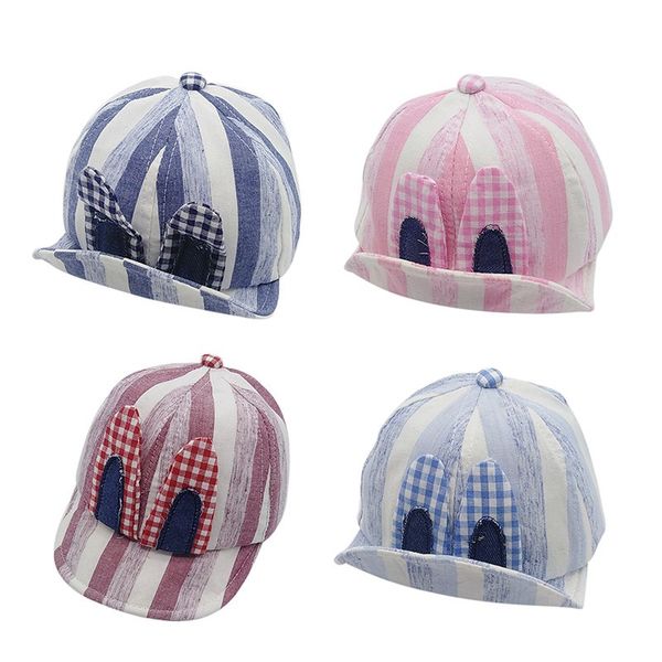 

детская летние hat девочка мальчики мягкой baseball cap дышащий мультфильм нашивка козырьки шляпа, Yellow