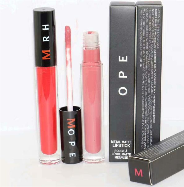 

Марка Макияж металлический Матовый блеск для губ Жидкая губная помада 12 Цвет 4.5G 12