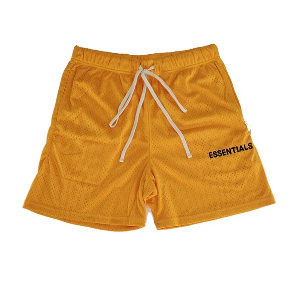 

fear fog god harem 19ss essentials crotch of beach jumpsuit summer basketball mesh drop men shorts spandex short uwjof, Black