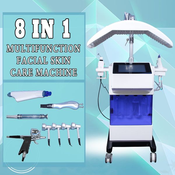 

beauty machine многофункциональный лицевой аппарат hydra + кислород + bio + скраббер для кожи + pdt для ухода за кожей