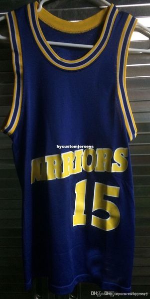 

wholesale latrell sprewell jersey 90's #15 t-shirt vest stitched basketball jerseys ncaa, Black;blue
