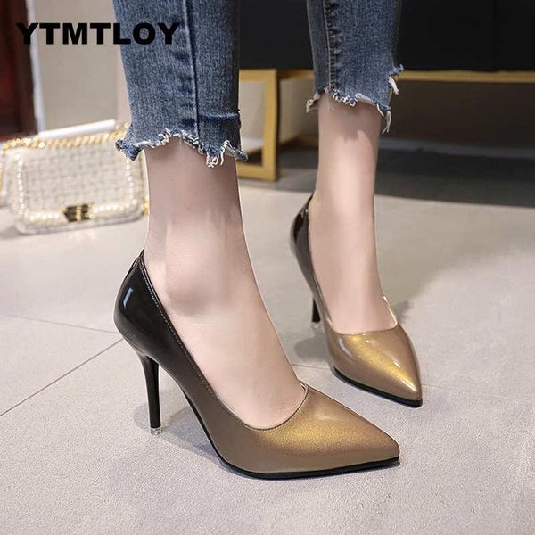 

plus size 33-48 womens pumps high heels shoes woman stiletto pointed toe female party office lady wedding size 13 womens, Black