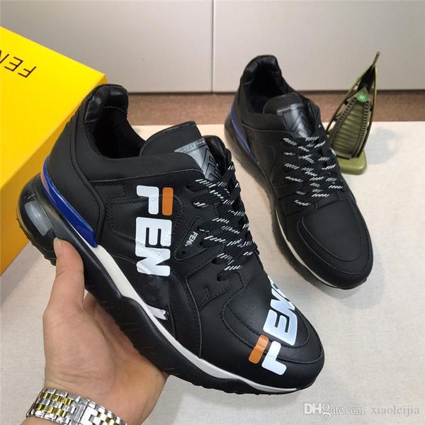 

2019FENDI x Fi la Mania Logo Chunky SNEAKERS MensFendi logo lace-up sneakers With Original Box