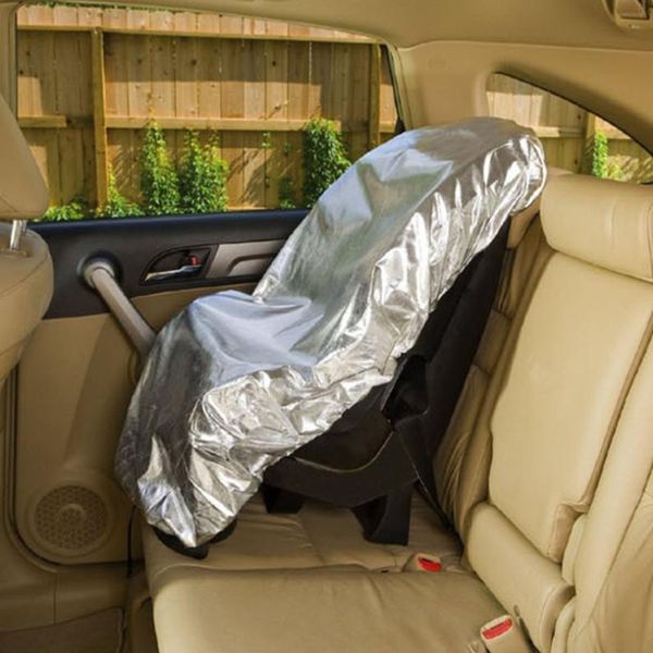 

faroot 80x70cm car seat baby seat sun shade protector aluminium film sunshade uv protector dust insulation cover for kids babys