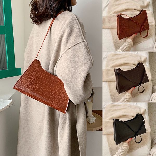 

women's new fashion handbags simple shoulder messenger bag casual tote bag messenger bags pu leather ladies shoulder