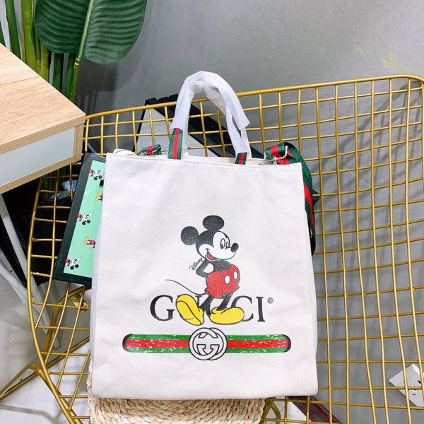 

2020 new fashion shopping bag women canvas handbag large shoulder bags 2658