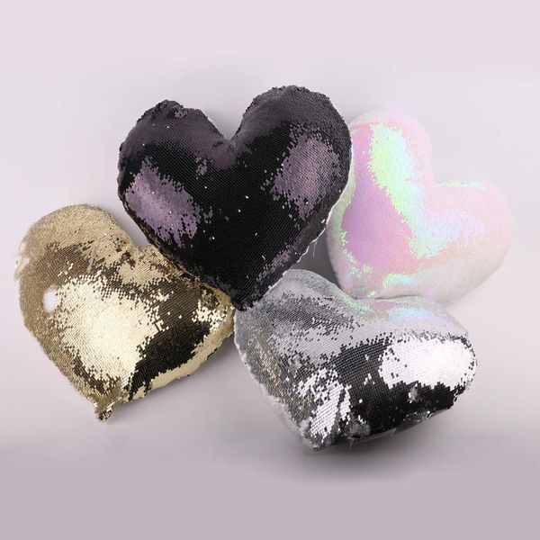 

140 pieces/lot new arrival sublimation 40*35cm flip sequin pillow case