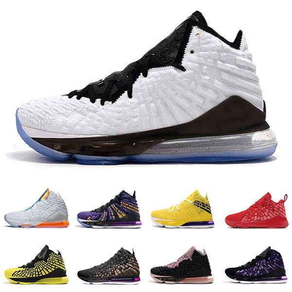 

new basketball shoes for men 17s black white currency red court purple yellow 17 mens trainer athletic sports sneakers ing