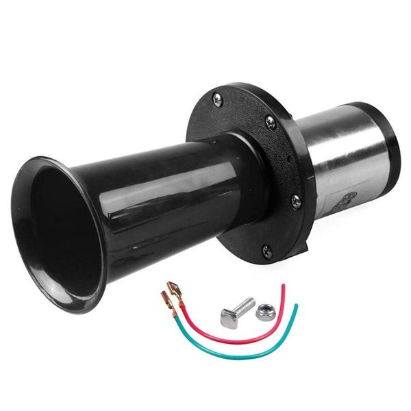 

new 110db 12v large chrome retro/antique style classic car trumpet/klaxon horn selling market trend car horn
