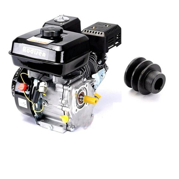 

7hp для 4-тактных 210cc газовый двигатель бензиновый 168f 170f в начало тянуть воздух-охлаженный 20мм с двойной паз шкива клиновой ремень ти