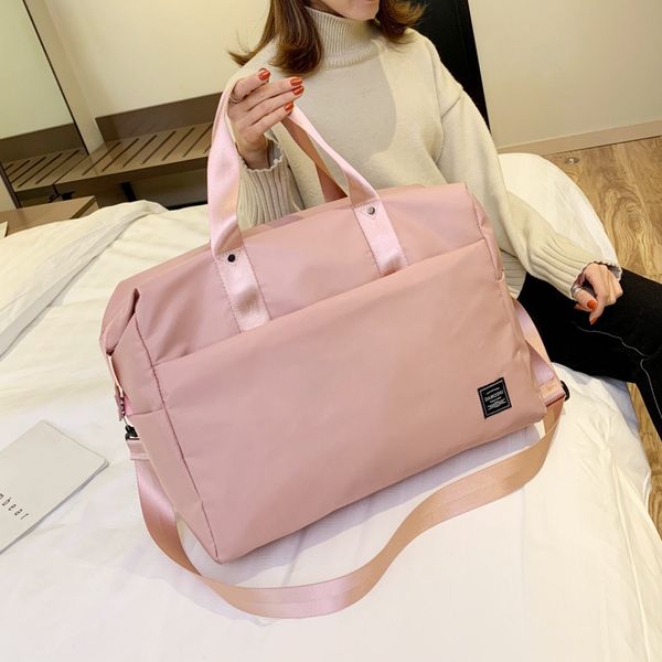 

wholesale korean-style foldable viamonoh airbag waterproof storage ultra large capacity travel bag creative nylon portable duffe