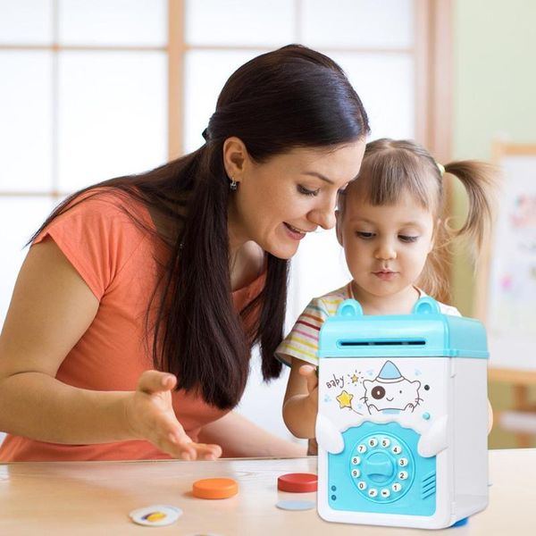 

kids pretend play toy for money banking toys minion children money box saving coin cent toy child coin bank saving box baby gift