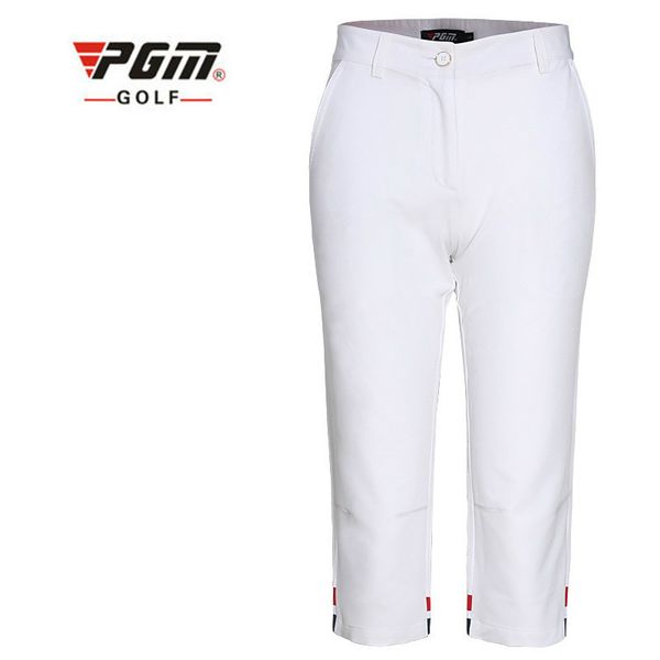 

2018 pgm new summer golf clothing golf ladies' breathable suit short sleeved shirt and cropped trousers for women size xs-xl, Black;red