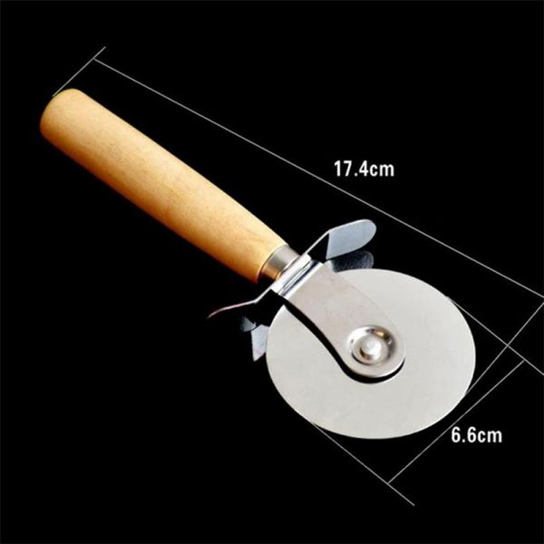 

kitchen stainless steel cutter pizza knife cake tools pizza wheels scissors ideal for pizza, pies, waffles and dough cookies