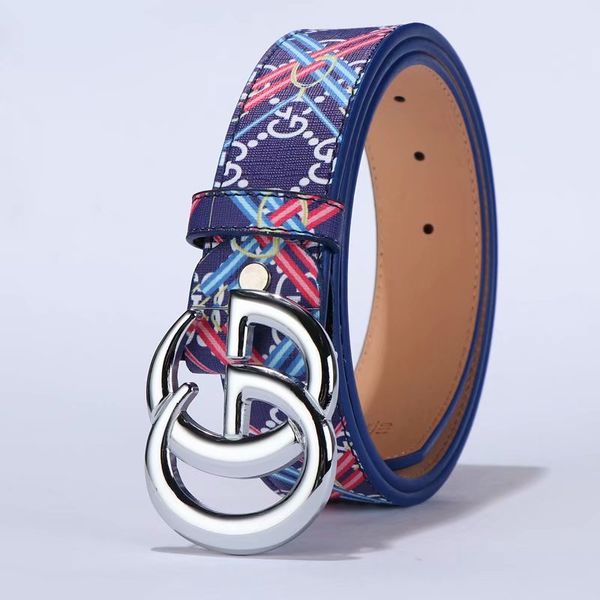 

fashion designer men and women belts, casual wild automatic model metal buckle belt wholesale0025, Blue;gray