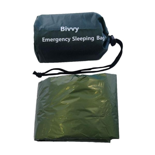 

emergency sleeping bag lifesaving blanket bag portable nylon camping with heat preservation function for camping hiking