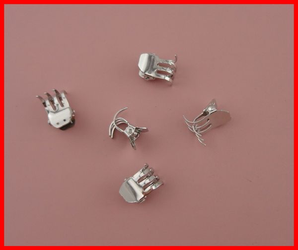 

hair claw 30pcs unique silver finish 1.5cm plain metal hair claw at lead and nickle quality,bargain for bulk, Golden;silver