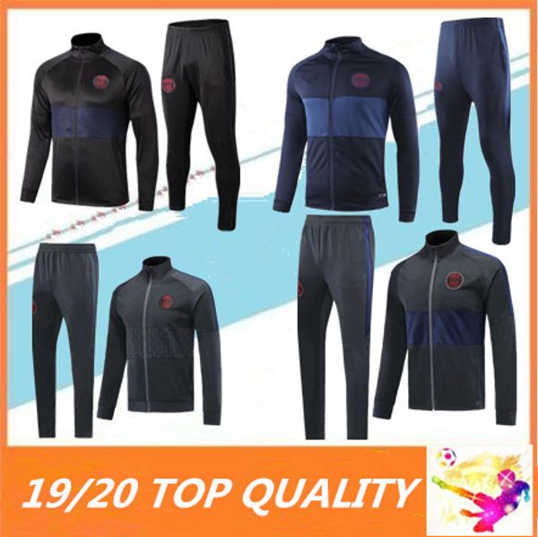 

2019 2020 Parit Maillot de Foot survetement soccer jacket training suit 19 20 Psg Mbappe CAVANI DI MARIA VERRATT football tracksuit