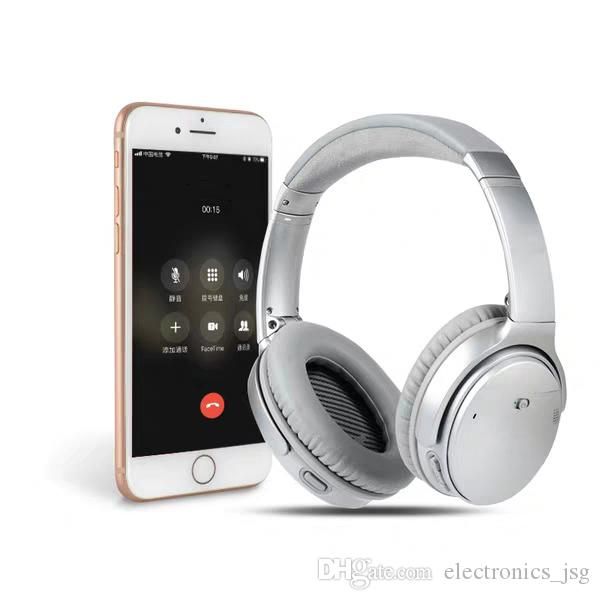 

active noise reduction bluetooth wireless headphones headband earphones with great bass headsets sealed retail box