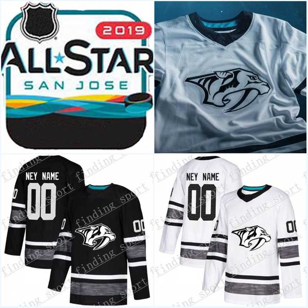 

Men 2019 All Star Game Jersey Ryan Johansen Filip Forsberg Ryan Hartman Pekka Rinne Juuse Saros Nashville Predators Hockey Jerseys