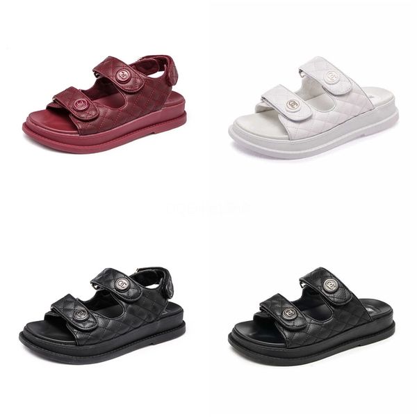 

plus size 2020 summer ladies sandals women shoes open toe flat sandals outdoor beach women gladiator casual shoes#138, Black