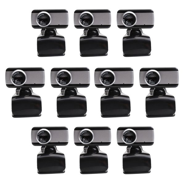 

10x web camera 0.3mp clip style usb webcam for pc lapdeskcomputer