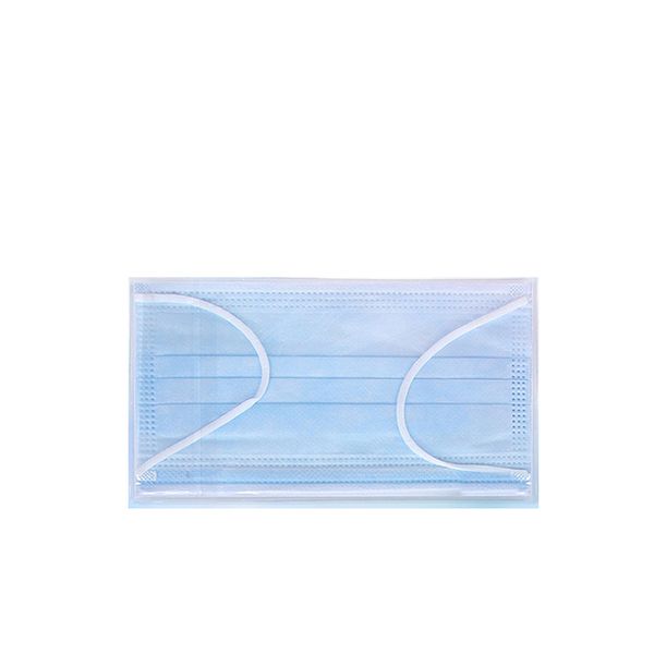 

seller disposable face masks 3 layers dustproof mask facial protective cover masks set anti-dust one-time mask 1box=50pcs