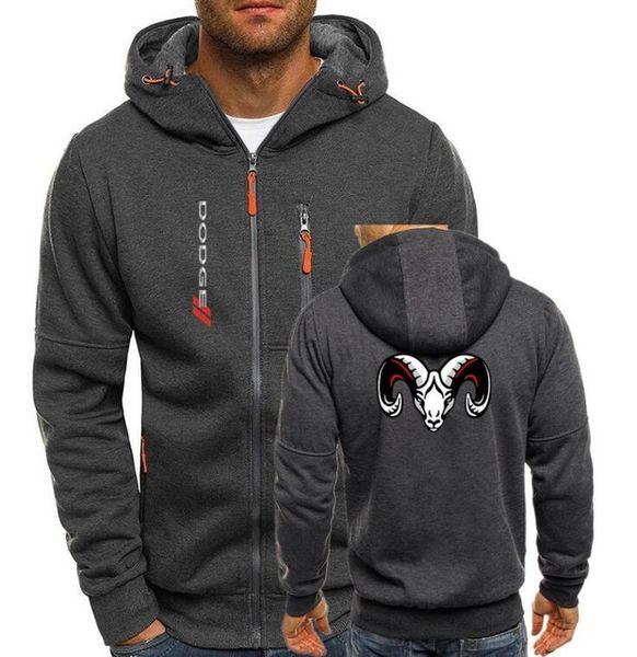 

men's hoodies tracksuit autumn winter drawstring pocket bomber hooded sweatshirt long sleeve zip coat fdodge male jacket r