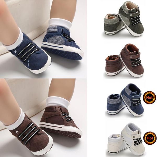 

cute toddler kids sneakers baby boy girl soft sole crib shoes 0-18 months
