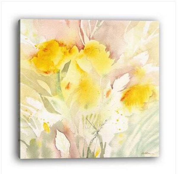 

wholesales 1 pc frame modern style abstract flower l living room painting