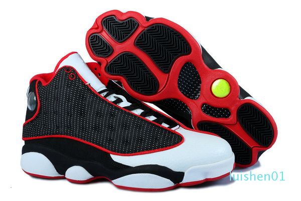 

13s mens basketball shoes 13 chicago gs hyper royal black cat flints bred brown men women jumpman sneakers sports size 7-13 01l